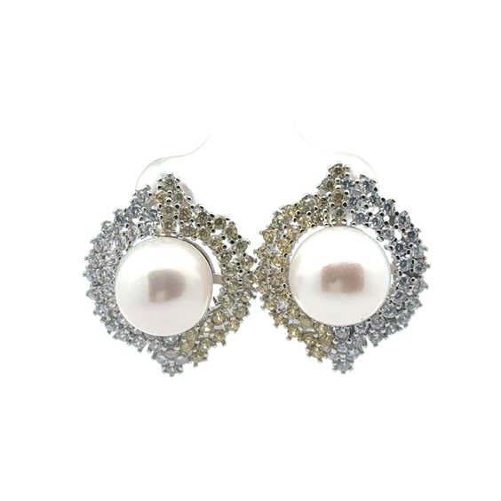 Orecchini Cianfrone Gioielli Donna in Argento Perla BROC.B 957 OR - BROC.B 957 OR